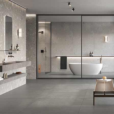 Grey tiles